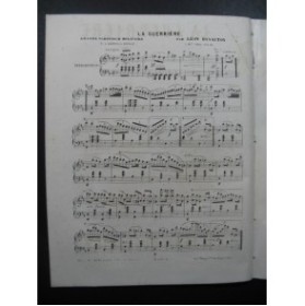 DUSSAUTOY J. Léon La Guerrière Nanteuil Piano ca1850