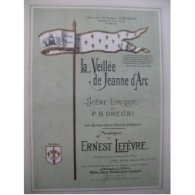LEFÈVRE Ernest La veillée de Jeanne d'Arc Air de Jeanne Chant Piano