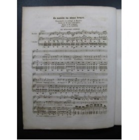 MERLÉ J. La Morale du Vieux Berger Piano Chant 1834