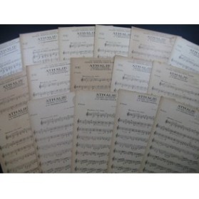MENDELSSOHN Athalie Ouverture Orchestre 1923