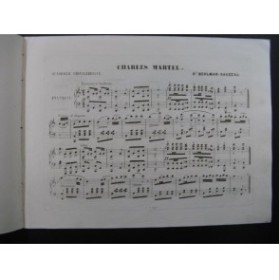 BOHLMAN SAUZEAU Henri Charles Martel Piano 1847