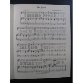 HOPKINSON Francis The Toast to General Washington Chant Piano 1931