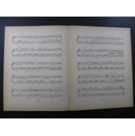 STECK Paul Sérénade Monégasque Dédicace Piano 1894