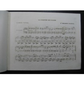 BOHLMAN SAUZEAU Henri La Sultane des Fleurs Piano ca1845
