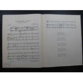 MORAT J.-M. Bonhomme Noël Chant Piano