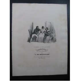 DE BEAUPLAN Amédée Laissez-vous Adorer Chant Piano ca1830