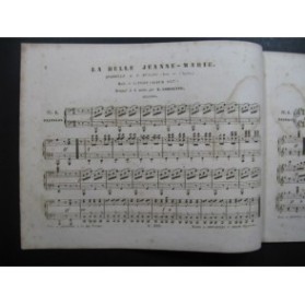 MUSARD La Quêteuse Quadrille Piano 4 mains ca1850
