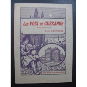 BRANCOUR René Les Voix de Guérande Chant Piano