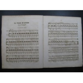 LABARRE Théodore La Folle du Rivage Piano Chant 1834
