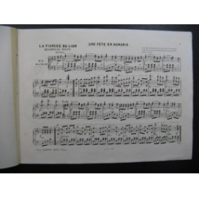 LEDUC Alphonse La Fiancée du Lion Piano XIXe siècle