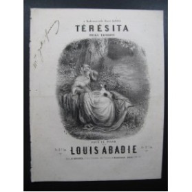 ABADIE Louis Térésita Piano XIXe siècle