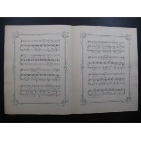 DUPARC Henri Sérénade Florentine Chant Piano
