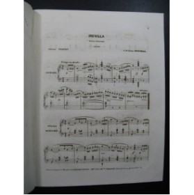 TALEXY Adrien Inesilla Piano XIXe siècle