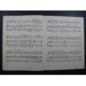 MALOTTE Albert Hay The Twenty-Third Psalm Chant Piano 1937