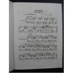 SAWANOFF George Laurentine Piano ca1850