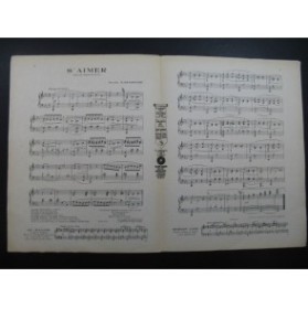 GABAROCHE Gaston S'Aimer Piano 1924
