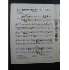 SCOTTO Vincent Le Trompette en Bois Piano 1924