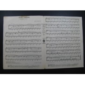 MORETTI Raoul Touareg Fox-trot et Shimmy Piano 1923