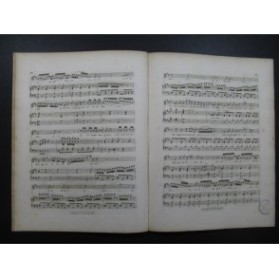 PACINI Giovanni Cavatina Il Barone di Dolsheim Chant Piano ou Harpe ca1830