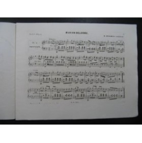 BOHLMAN SAUZEAU Henri Marion Delorme Piano Flute Violon Cornet Basse ca1850