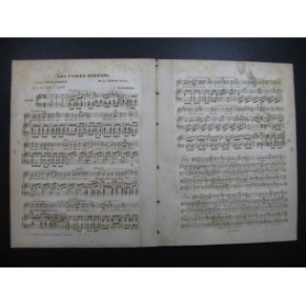 ARNAUD Etienne Les Usages Bretons Chant Piano ca1850