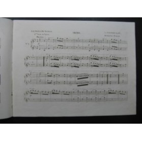 SCHUBERT Camille Les Dames de Séville Piano 4 mains ca1840