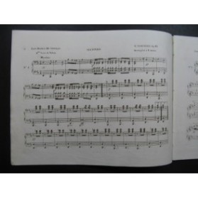 SCHUBERT Camille Les Dames de Séville Piano 4 mains ca1840