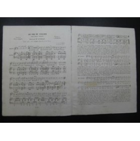 MARQUERIE A. Le Coq du Village Chant Piano ca1830