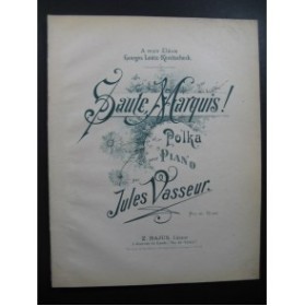 VASSEUR Jules Saute Marquis Piano