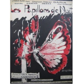 GABAROCHE G. Les Papillons de Nuit Chant Piano