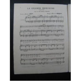 MAQUIS Gaston La Grande Berceuse Chant Piano