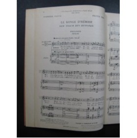 BERLIOZ Hector L'Enfance du Christ Chant Piano 1947