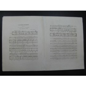 DE LATOUR Aristide La Fleur Discrète Chant Piano 1843