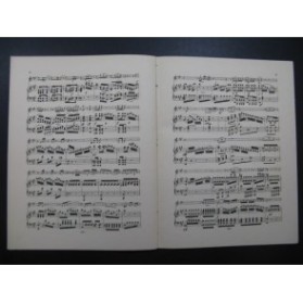 BEETHOVEN Larghetto de la Symphonie en Ré Maj Violon Piano XIXe