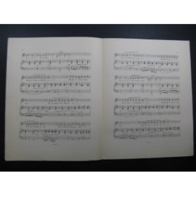 DES ROCHES Gilbert Le Vase Brisé Chant Piano ca1880