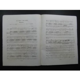 CHERET P. Les Rêves d'une Mère Chant Piano ca1830