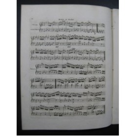 MOZART W. A. Airs Variés Ariette XI Piano ca1810