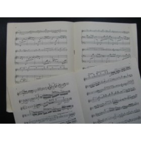 DUMONT Jacques Dobroudja Rhapsodie Violon Piano 1963