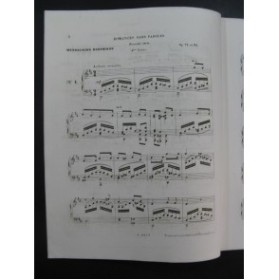 MENDELSSOHN 12 Romances op 71 et 84 Piano ca1852