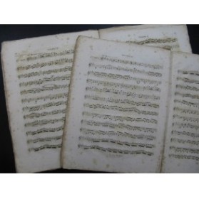 VIOTTI J. B. Six Duos op 5 2e Partie deux Violons ca1830