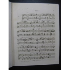 DOS SANTOS D. J. Les Papillons Quadrille Piano 4 mains ca1820