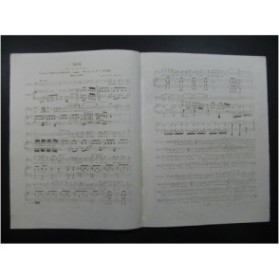 VOGEL Adolphe Caïn Nanteuil Chant Piano ca1850