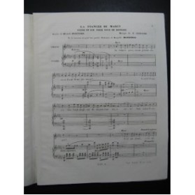 CONCONE Joseph La Fiancée du Marin Chant Piano ca1852