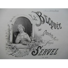 SERVEL Edmond La Becquée Piano 1877