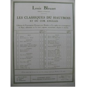 MOZART W. A. Quatuor en La Andante Hautbois Piano 1947﻿
