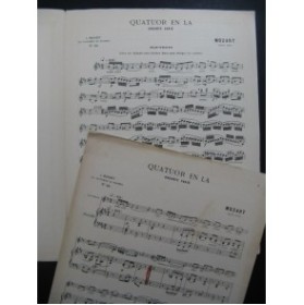 MOZART W. A. Quatuor en La Andante Hautbois Piano 1947