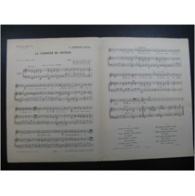 BOTREL Théodore La Chanson du Pâtour Chant et Piano ca1901