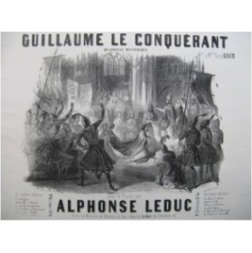 LEDUC Alphonse Guillaume le Conquérant Piano ca1848