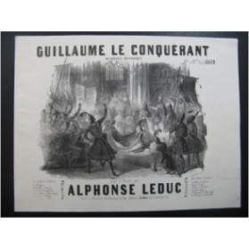 LEDUC Alphonse Guillaume le Conquérant Piano ca1848