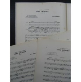 DOMERC Jules Dors Chérubin Berceuse Violon Violoncelle Piano ca1905